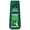 Irish Spring Mens Gel Original Clean Scented Body Wash, 20 oz Bottle