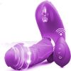 Smart Heating Wearable Vibrator Butterfly Clitoral Vibrator Double Vibrator 7 Different Modes(Two colors: purple/pink will be shipped randomly)