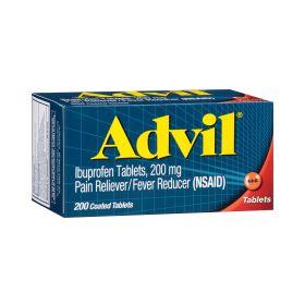 Advil Pain and Headache Reliever Ibuprofen Tablets;  200 mg;  200 Count