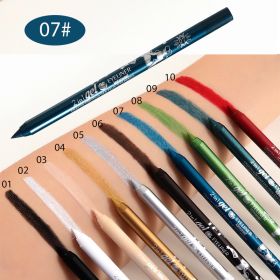 Automatic Rotation Lipliner Waterproof And Durable (Option: Color7-2 Style)