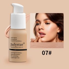 Waterproof Lasting Non Take Off Makeup Concealer Liquid Foundation Beauty Makeup (Option: Liquid foundation7)