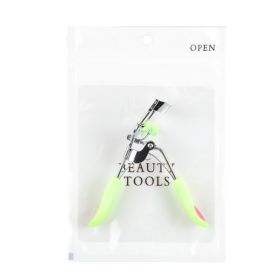 Eyelash Curler With Comb Curling And Shaping Sunflower (Option: Green handle rose and red hear-PVC bag)