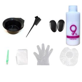 Double Oxygen Milk And Hair Dye Set (Option: Hair coloring set)