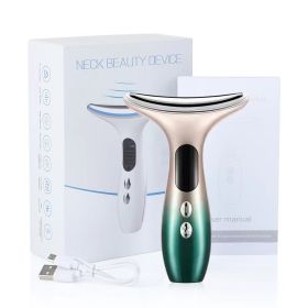 Skin Rejuvenation Face Lifting And Tightening RF Massage Instrument (Option: Gradient-English version)