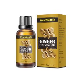 Ginger Body Shaping Essential Oil Massage Firming Belly Thigh Muscle Moisturizing Skin Body Shaping Essential Oil (Option: 30ml 1pcs)