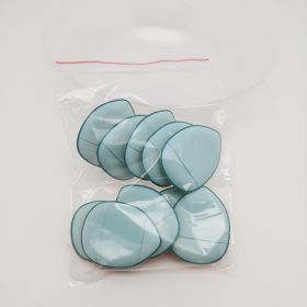 Water Drop Dry And Wet Makeup Finger Cover (Option: Blue-10PCS)