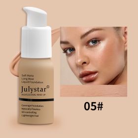 Waterproof Lasting Non Take Off Makeup Concealer Liquid Foundation Beauty Makeup (Option: Liquid foundation5)