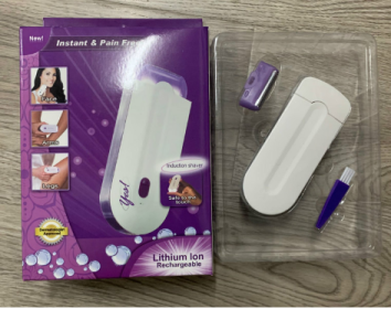 Women's USB Electric Induction Electric Hair Remover (Option: Small color box packaging-UK-1pc)