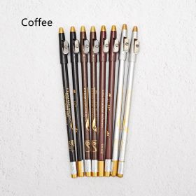 Multi Color Anti Sweat And Anti Smudge Eyeliner Eyebrow Pencil (Option: 018Coffee)