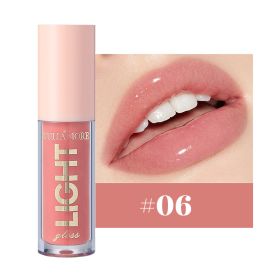 Nourishing Moisturizing Candy Mirror Pearlescent Lip Gloss (Option: 06 Color-3.5ml)