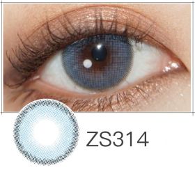 Beauty Pupil Male Students Natural Blue Male Gray Myopia Brown (Option: Blue-175Degrees)