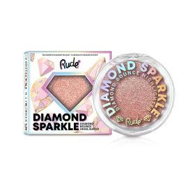 RUDE Diamond Sparkle Diamond Bounce Highlighter (Color: Rose Gold)