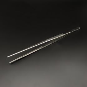 304 Stainless Steel Tweezers 30CM Decorative Cocktail (Option: Mirror light silver)