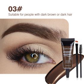 Eyebrow Gel 24 Hours Waterproof And Non-smudge Stereotypes (Option: 3 Style)